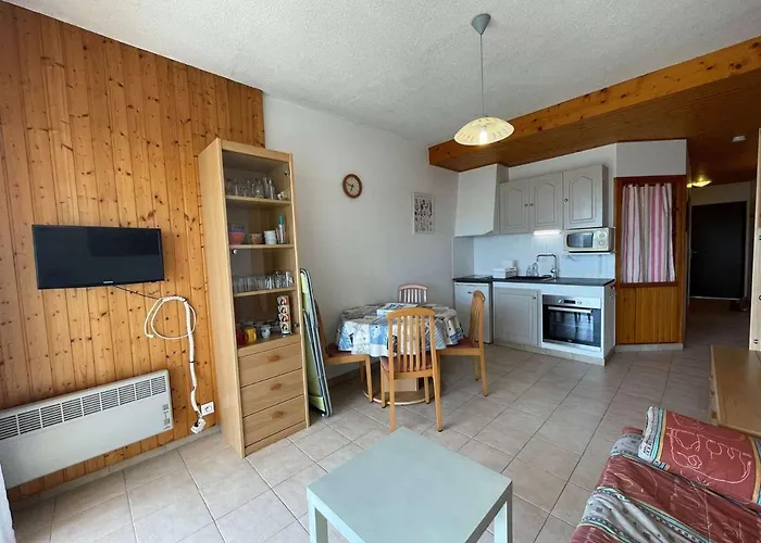 Studio/cabine 4 Pers: Terrasse, Pres Plage, Garage Prive, Equipe, St-jean-de-monts - Fr-1-224c-70 דירה סן ז'אן דה מון